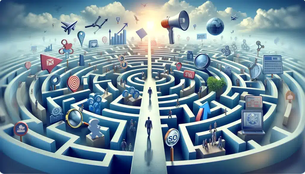 Errores comunes en estrategias de marketing digital evitados con planificación inteligente