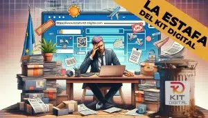 Kit digital estafa timo difícil y complejo