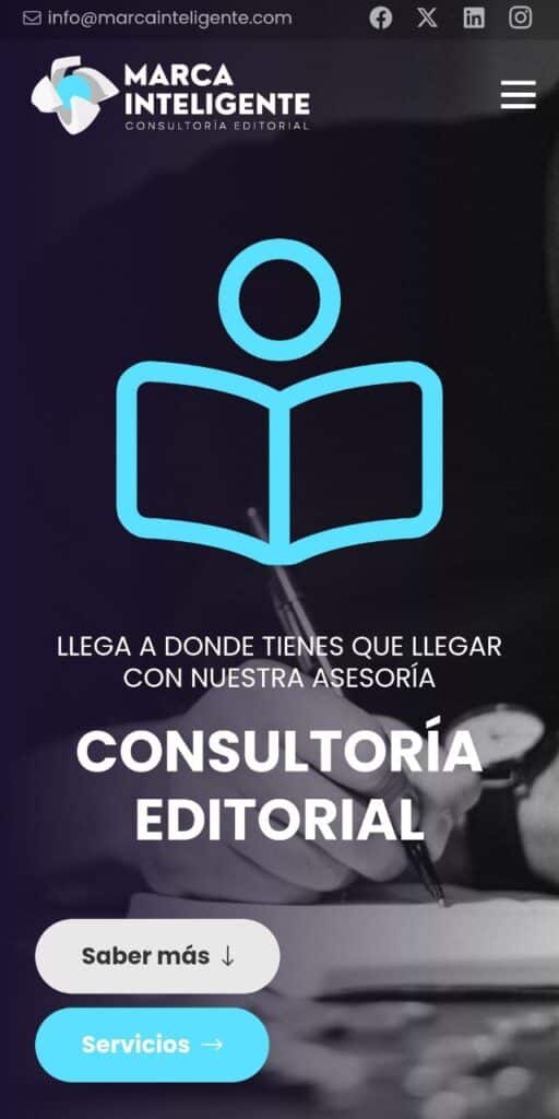 Marca inteligente smartphone