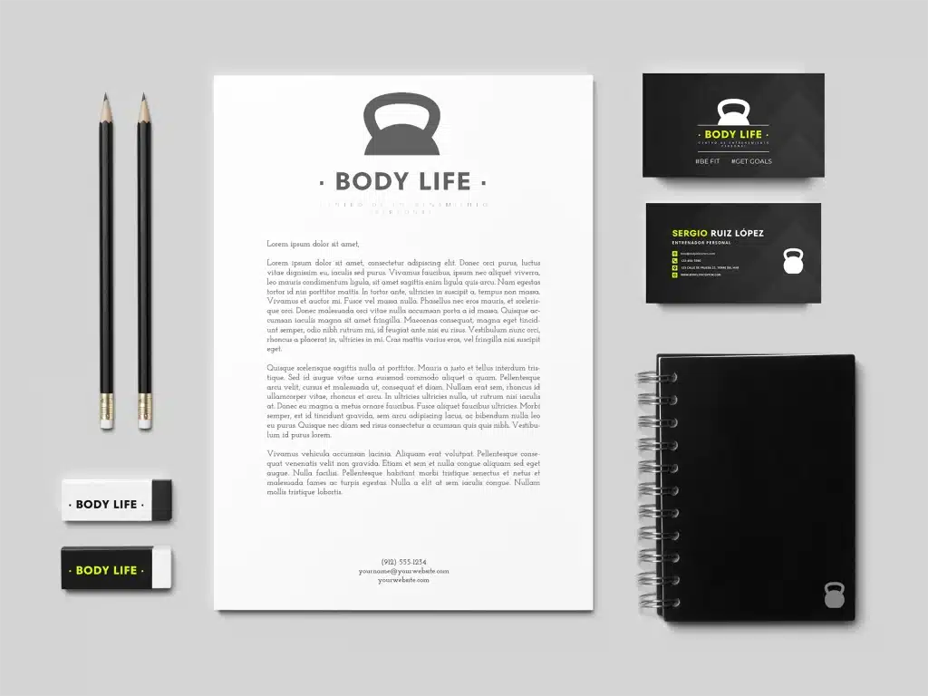 Mockups Body Life